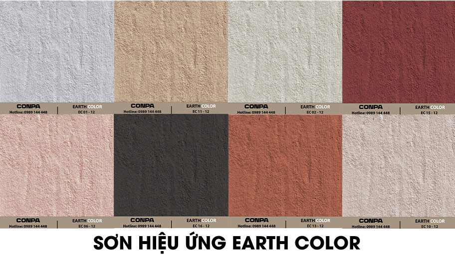 Màu sơn hiệu ứng Earth Color