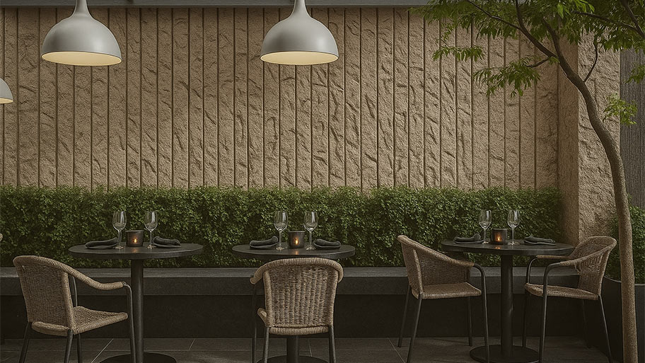 Những công trình nhà hàng độc đáo sử dụng sơn earth color Nhà hàng phong cách Bắc Âu ứng dụng sơn Earth Color