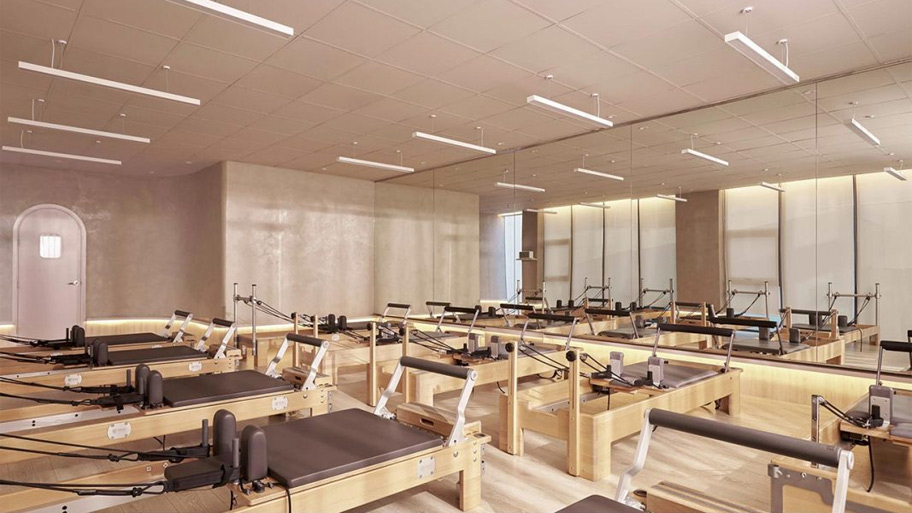Điểm danh các công trình sơn hiệu ứng Marble mới lạ, độc đáo Phòng gym ứng dụng sơn Marble Effect