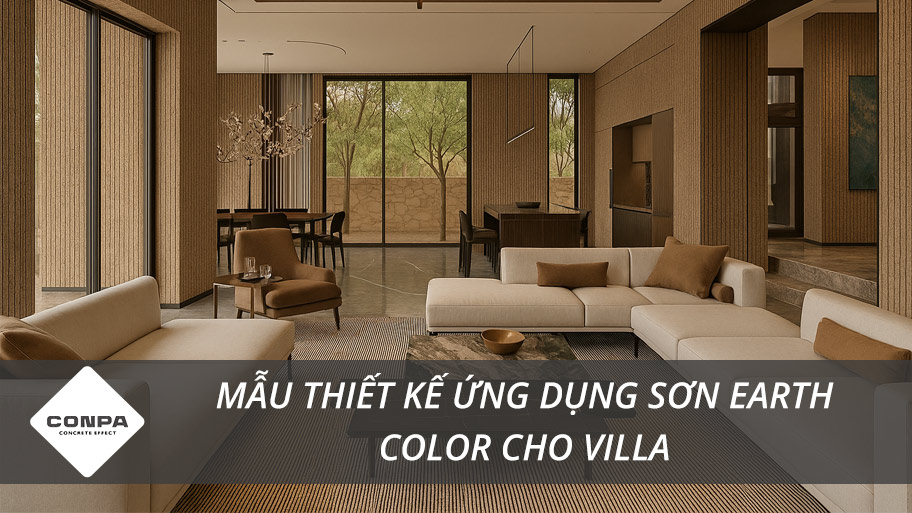 Sơn Earth Color cho biệt thự