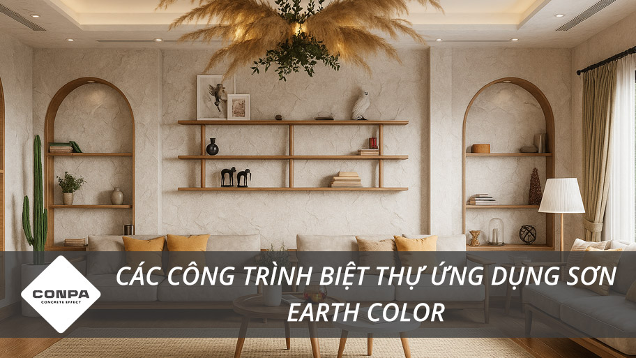 Sơn Earth Color cho biệt thự