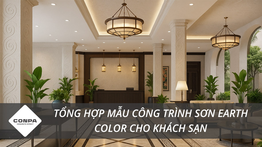 Sơn Earth Color cho khách sạn