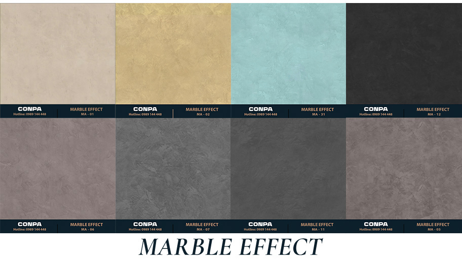 Sơn hiệu ứng Marble Effect là gì
