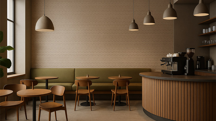 Ứng dụng sơn earth color cho công trình quán cafe hiện nay Sử dụng sơn Earth Color cho quán cafe phong cách hiện đại