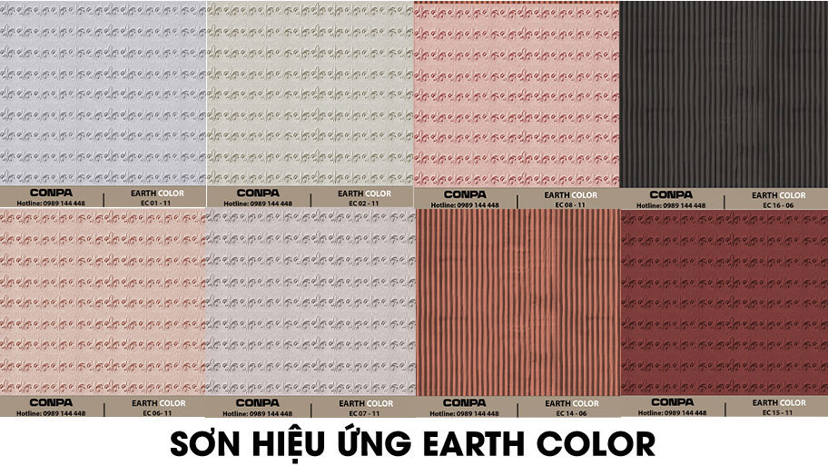 Các mẫu công trình ứng dụng sơn earth color cho ngoại thất Tone màu Earth Color trong thiết kế ngoại thất