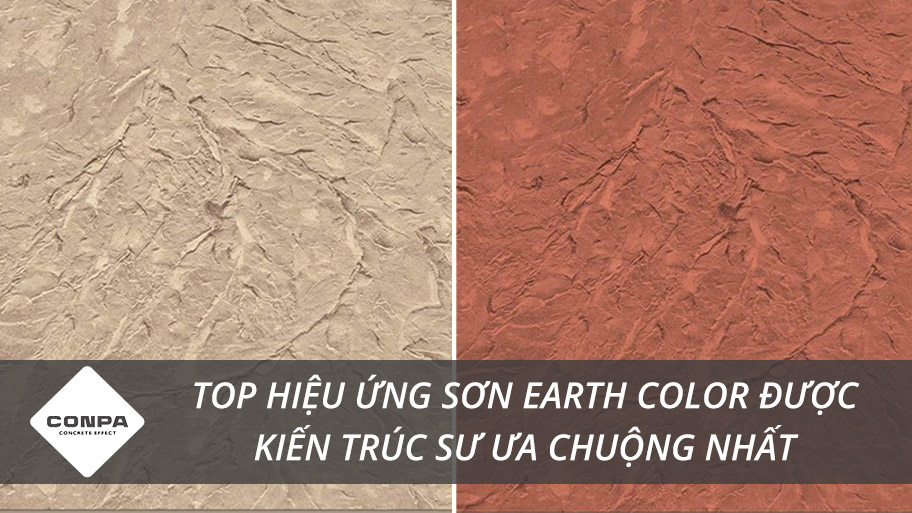 Top hiệu ứng sơn Earth Color