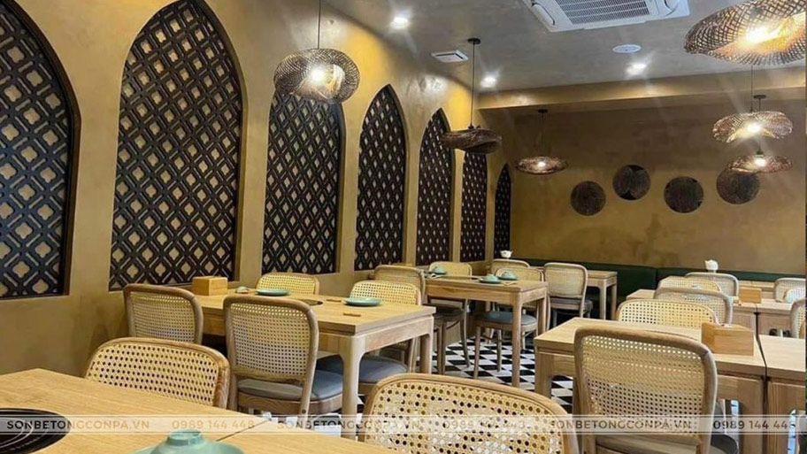 Không gian sang trọng nhà hàng Mani Thái