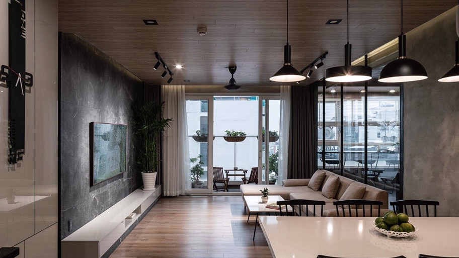 Sơn nội thất trong phong cách hiện đại