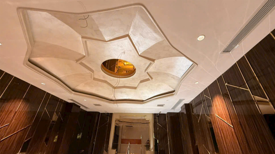 Sơn hiệu ứng kim loại cho trần nhà