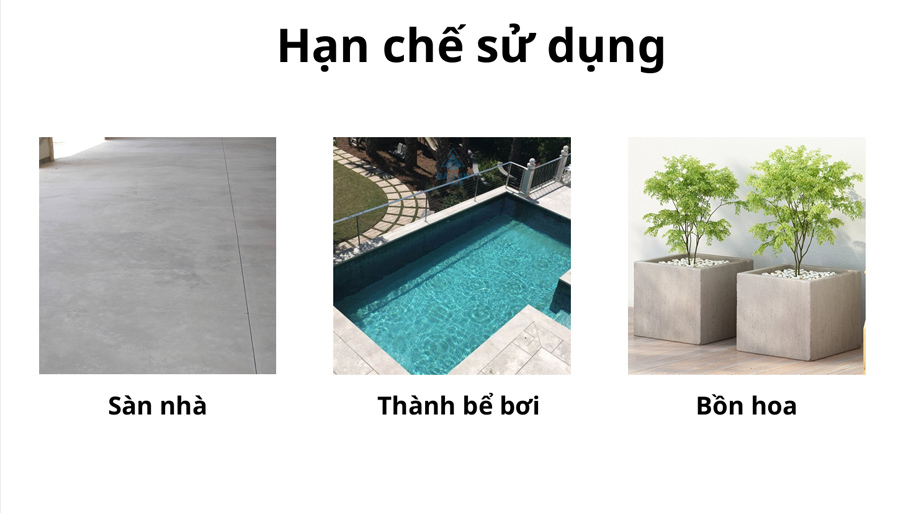 Chiêm ngưỡng vẻ đẹp của catalogue map màu sơn hiệu ứng kim loại Vị trí hạn chế sử dụng sơn hiệu ứng kim loại