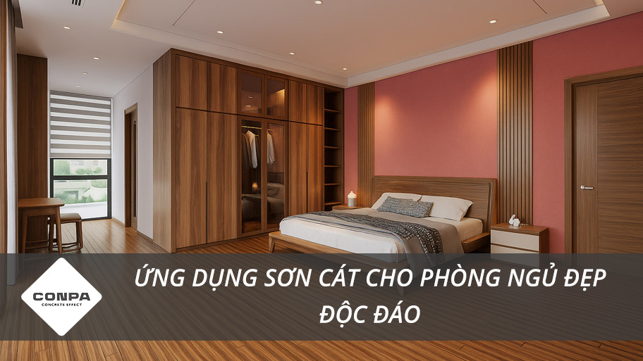 Chọn màu sơn cát cho phòng ngủ
