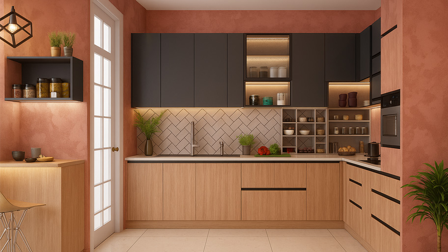 Sử dụng sơn cát cho phòng bếp