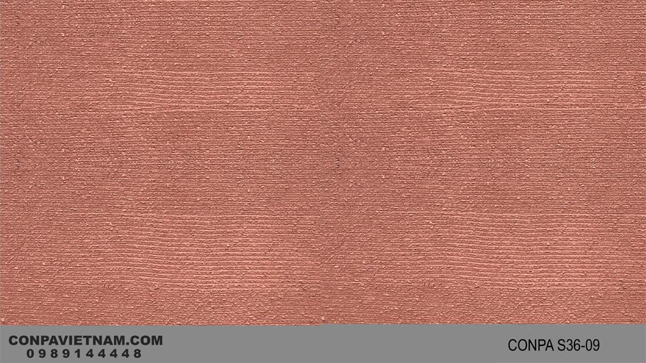 Sơn cát màu đỏ gạch nhạt