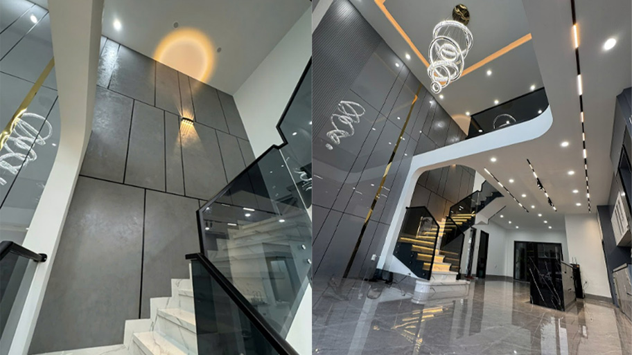 Sơn hiệu ứng kẻ roan: Giải pháp thi công gọn nhẹ, đẹp chuẩn studio Đặc điểm của roan âm tường nong