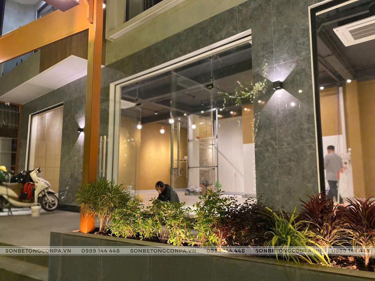 Hoàn thiện công trình cafe M&B Dĩ An Bình Dương