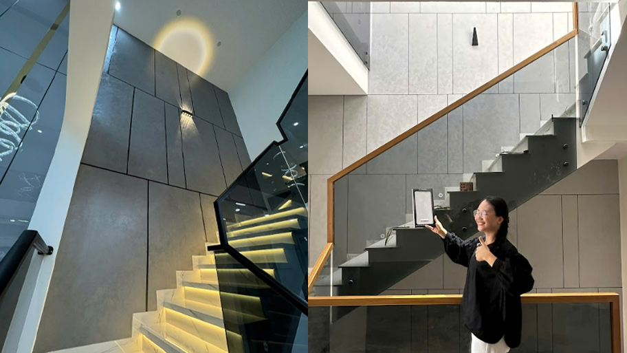 Xu hướng thiết kế bằng hiệu ứng kẻ roan 2025: Đẹp, hiện đại, chuẩn studio Kẻ roan bất cân đối