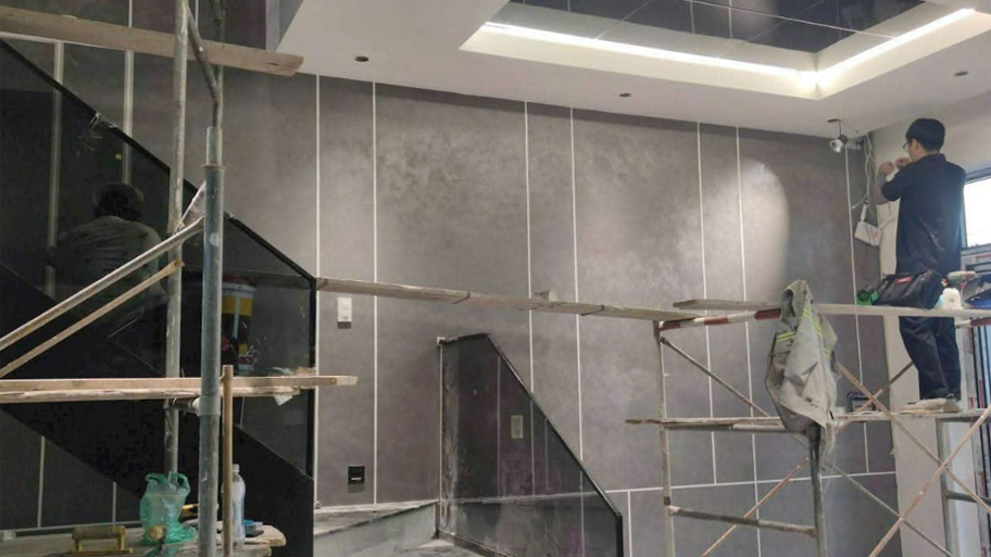 Sơn hiệu ứng kẻ roan: Giải pháp thi công gọn nhẹ, đẹp chuẩn studio Kẻ roan hiệu ứng là gì