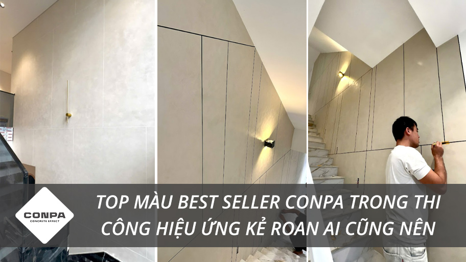 Top màu sơn hiệu ứng kẻ roan