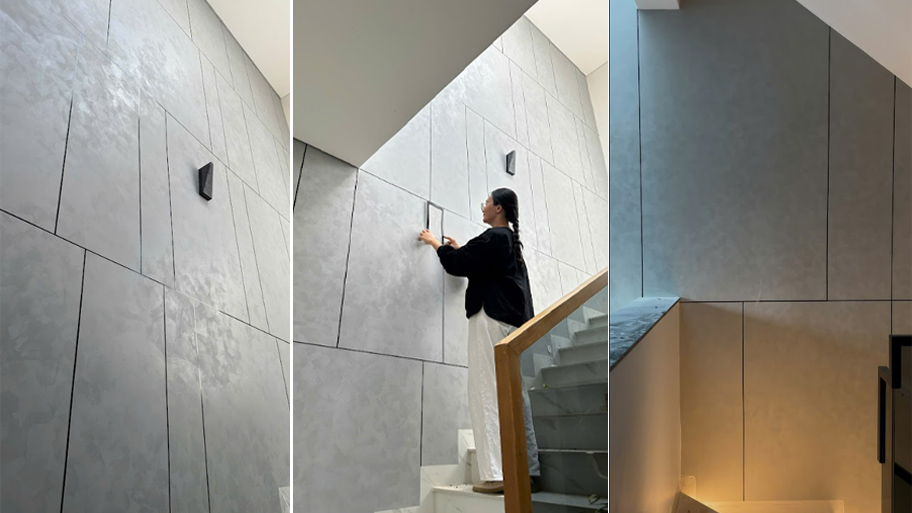 Xu hướng thiết kế bằng hiệu ứng kẻ roan 2025: Đẹp, hiện đại, chuẩn studio Ứng dụng hiệu ứng kẻ roan trong không gian