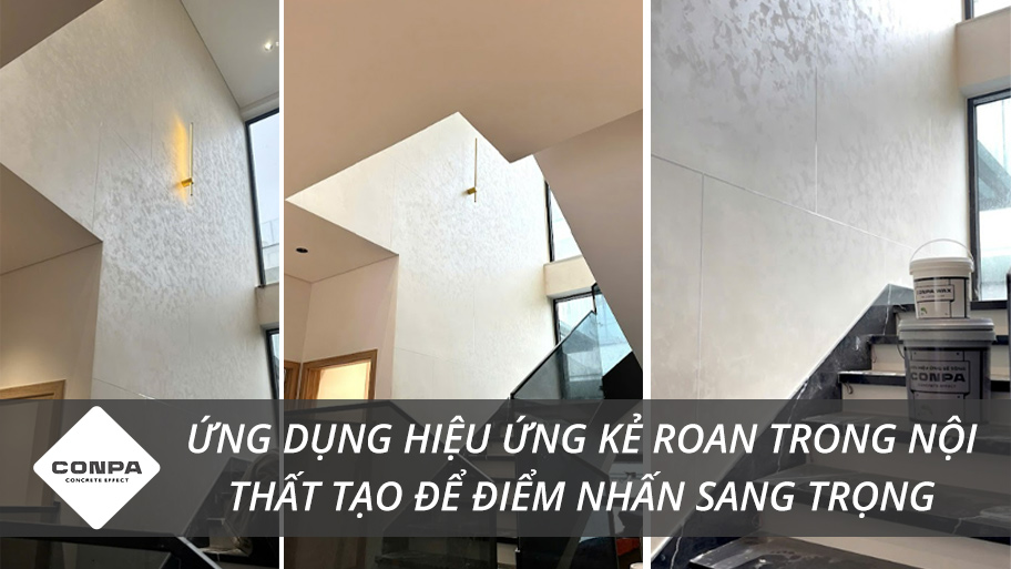 Ứng dụng hiệu ứng kẻ roan trong nội thất