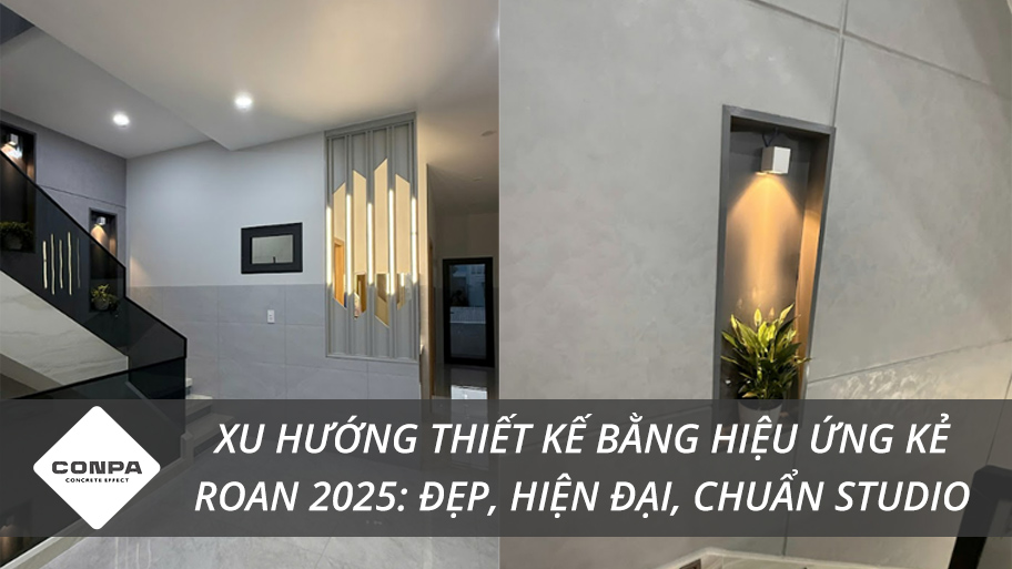 Xu hướng thiết kế bằng hiệu ứng kẻ roan