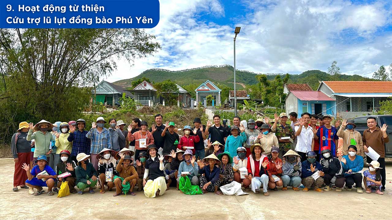 TỔNG HỢP CÁC HOẠT ĐỘNG CONPA VIỆT NAM 2025 CONPA cứu trợ lũ lụt đồng bào Phú Yên – chương trình thiện nguyện 2025