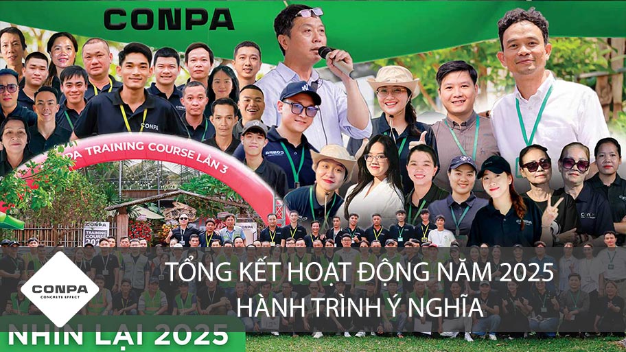 Hành trình Conpa suốt 2025