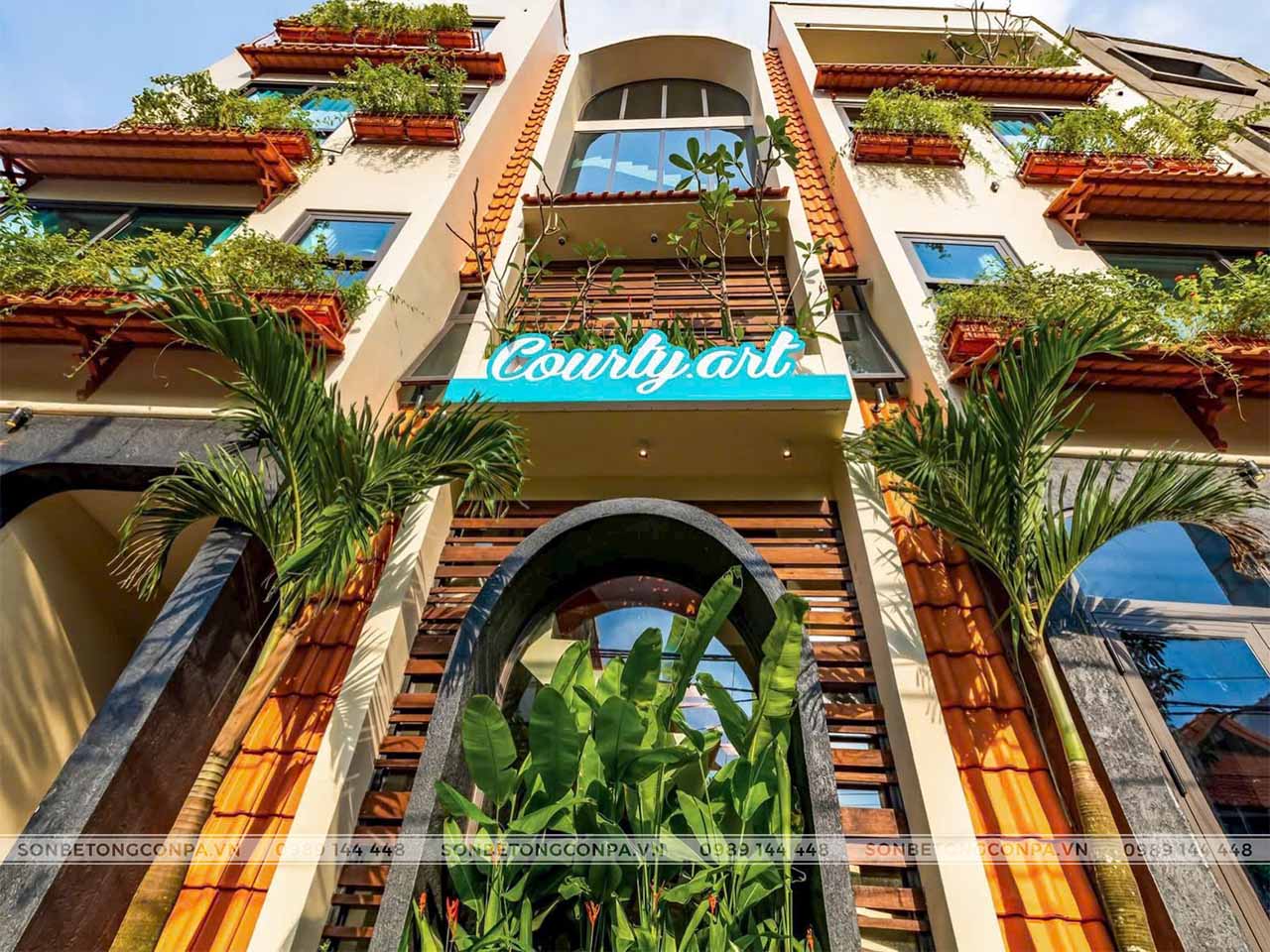Sơn Conpa đồng hành cùng Courtyart Apartel