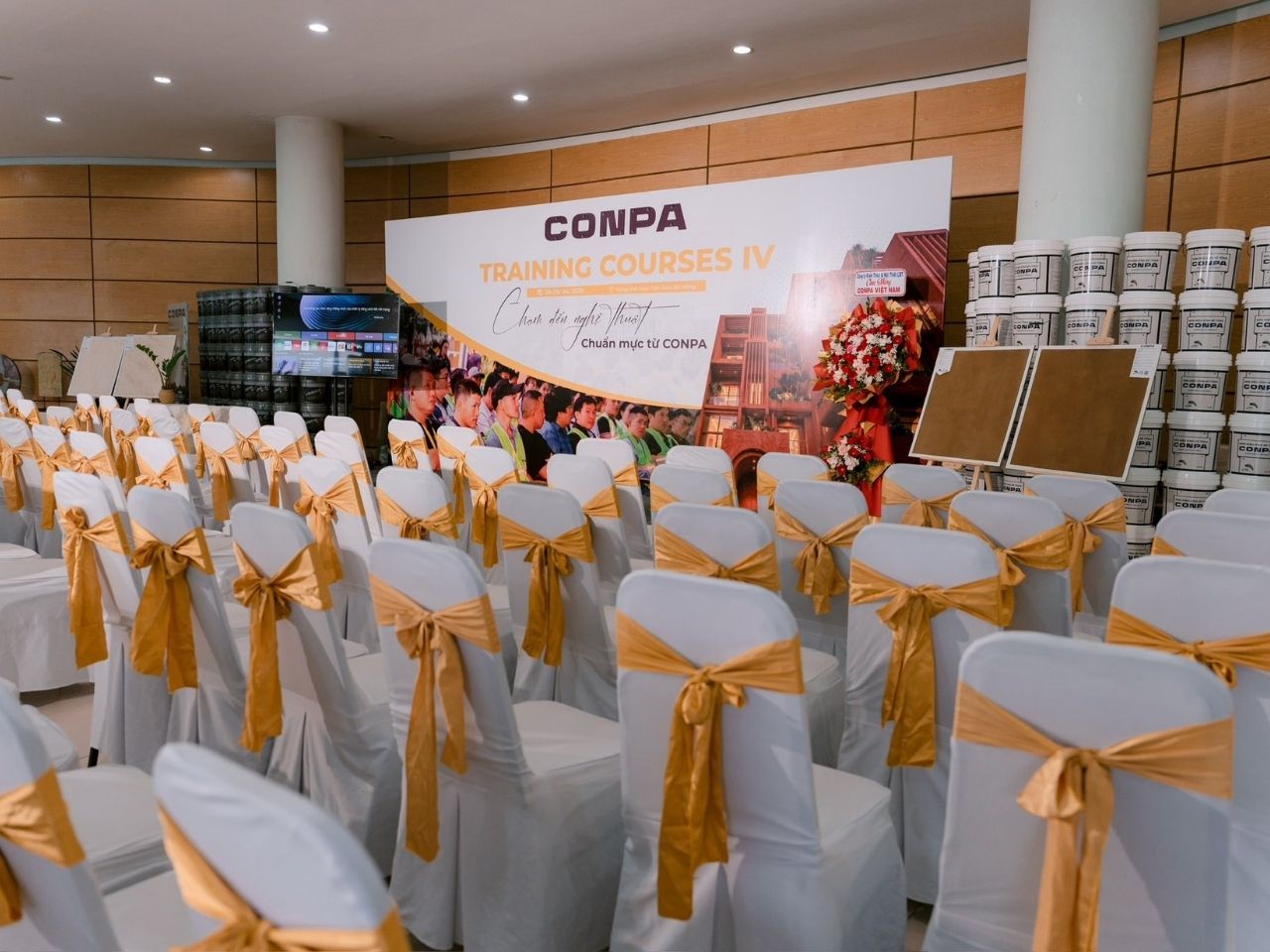Giới thiệu Không gian buổi Training course Conpa 2026