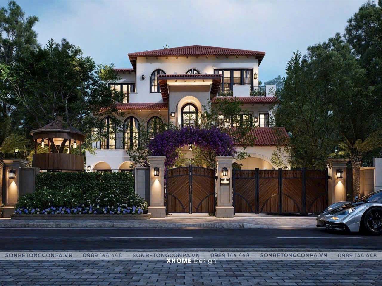 Sereno Villa Mặt tiền sang trọng và đẳng cấp của Sereno villa
