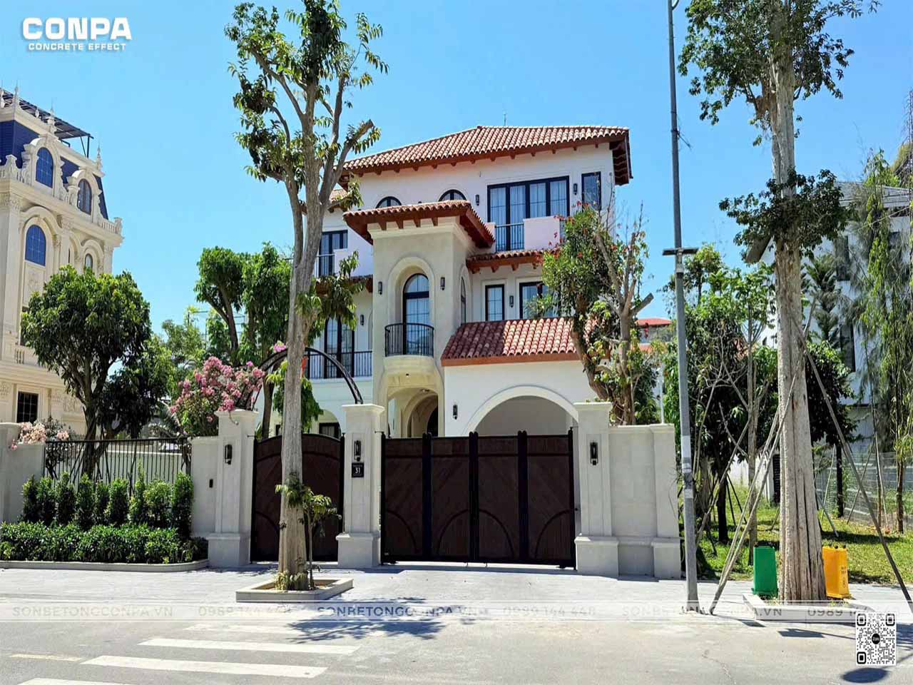 Mặt tiền Sereno villa