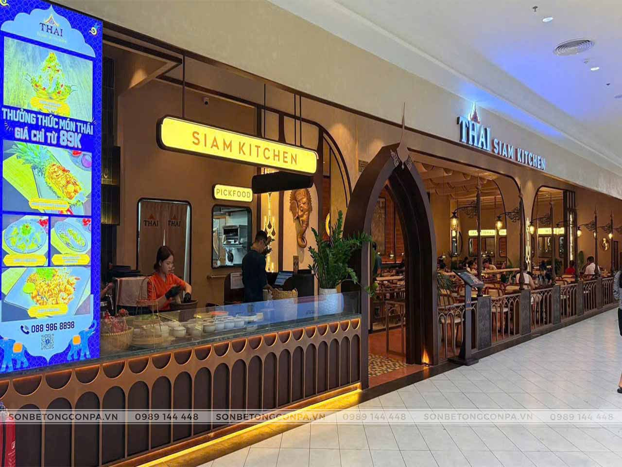 Thai Siam Kitchen Không gian rộng rãi của Thai Siam Kitchen