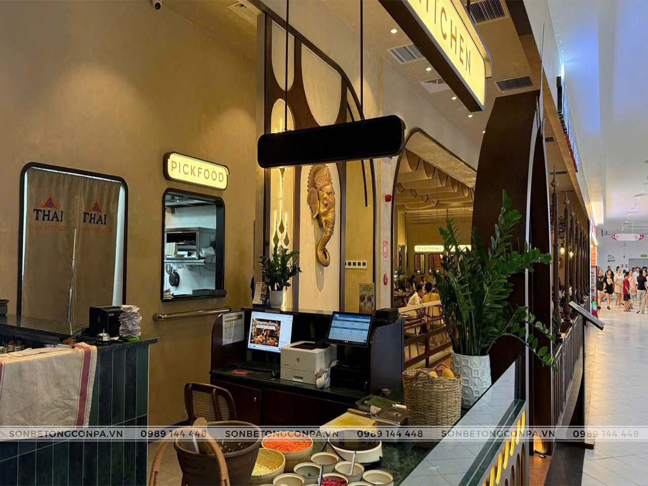 Thai Siam Kitchen Khu vực order đồ ăn của Thai Siam Kitchen