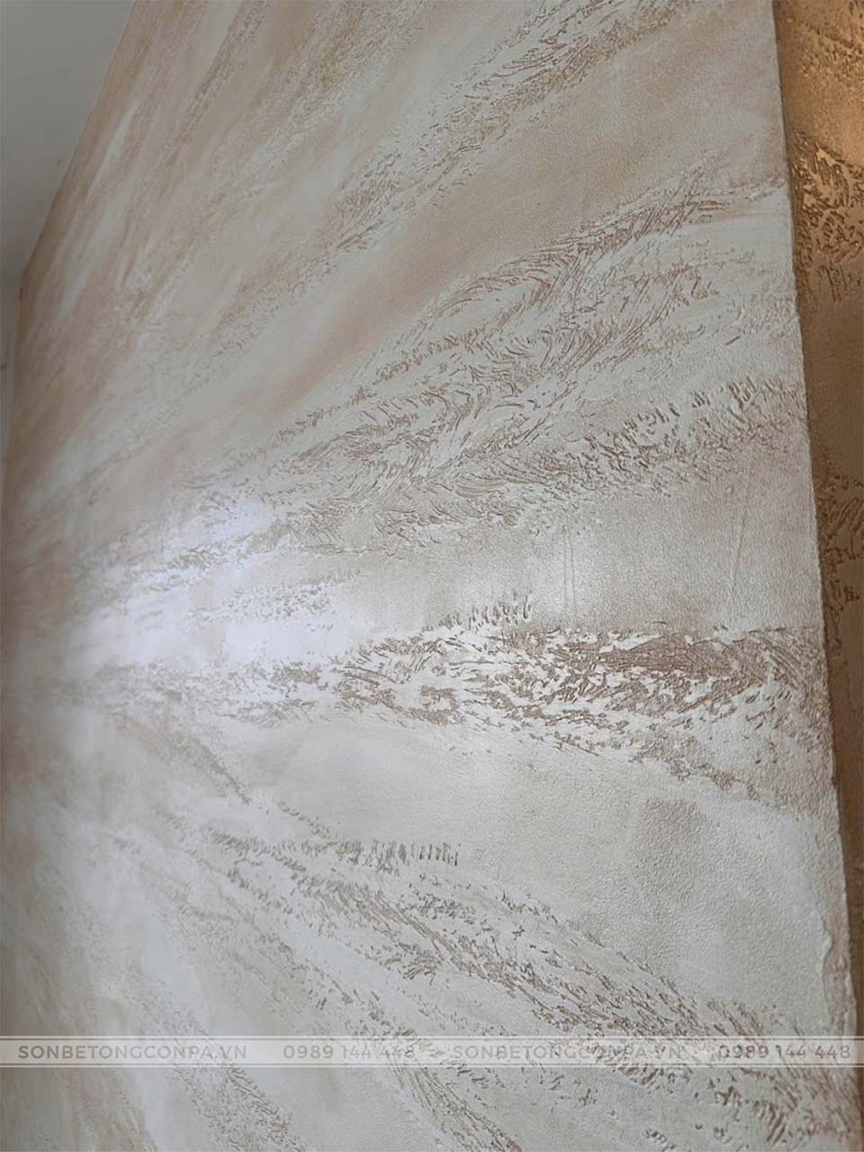 Căn hộ chung cư Travertine Màu sơn Conpa tại Travertine ấn tượng