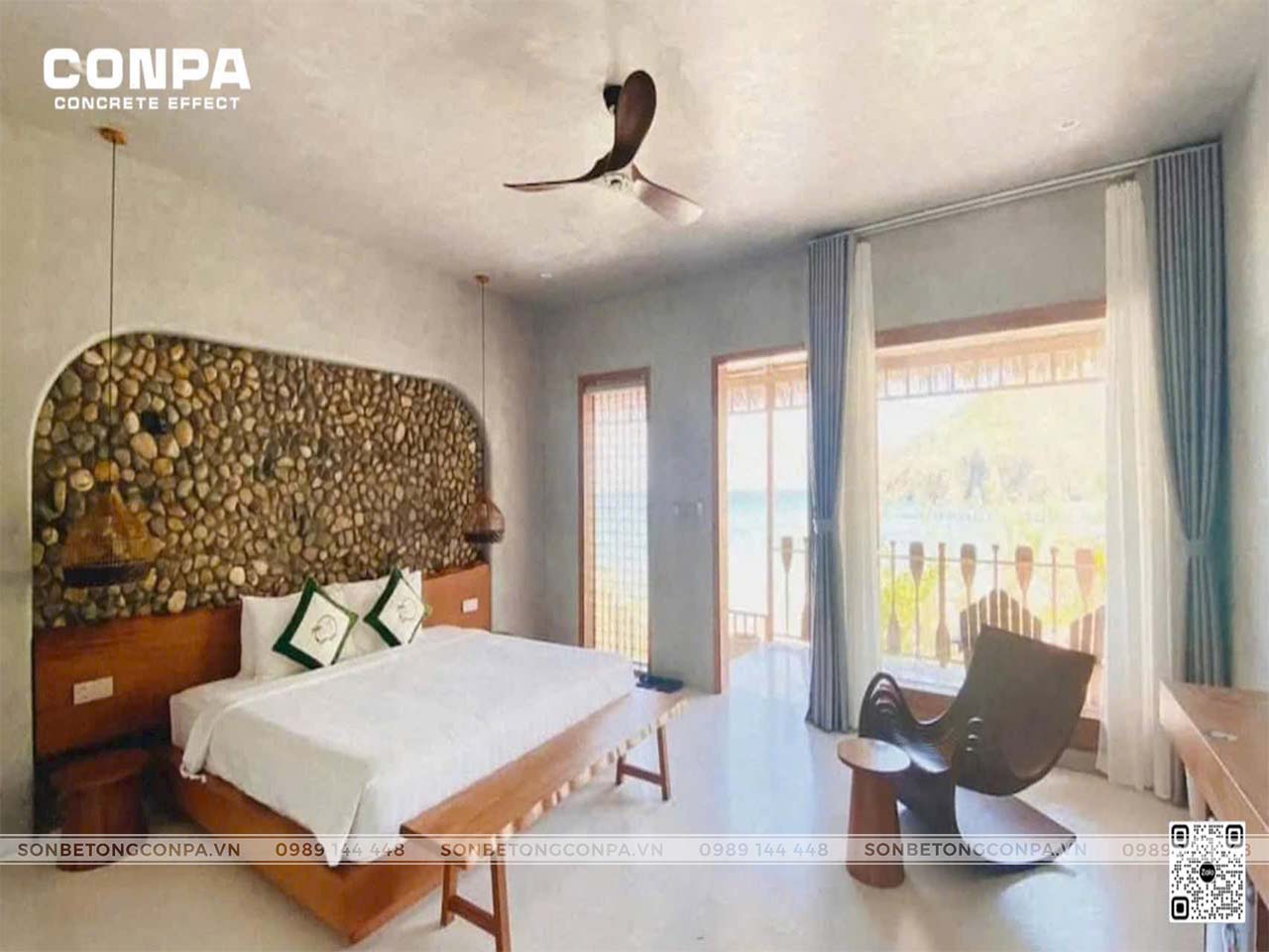 Kỳ Co Peninsula Resort Quy Nhơn Phòng nghỉ tại Kỳ Co resort rộng rãi