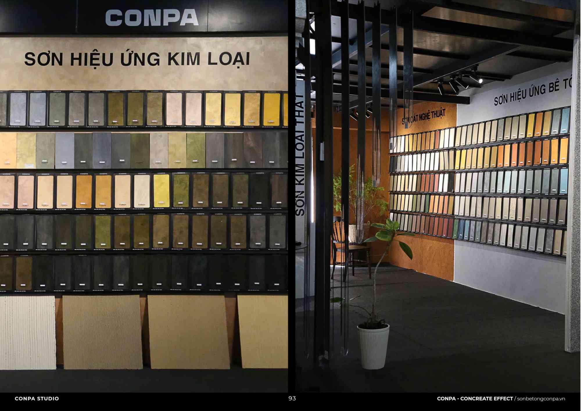 Catalogue sơn hiệu ứng bê tông Conpa