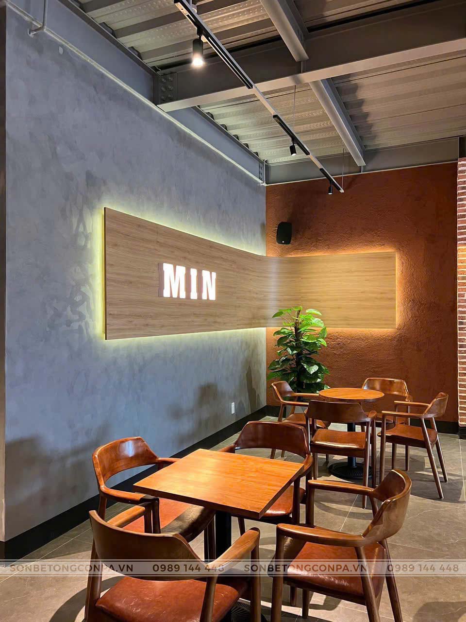 Min Coffee Tea & Billiards Club Không gian quán Min Coffee Tea hiện đại