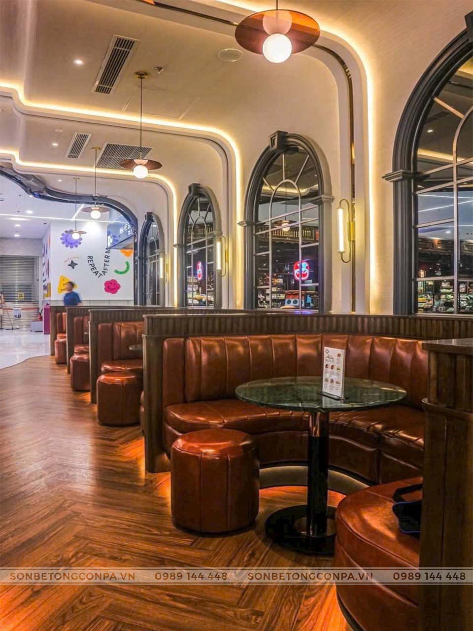 Paris Levain Boulangerie & Cafe Không gian quán Paris Levain trang trọng