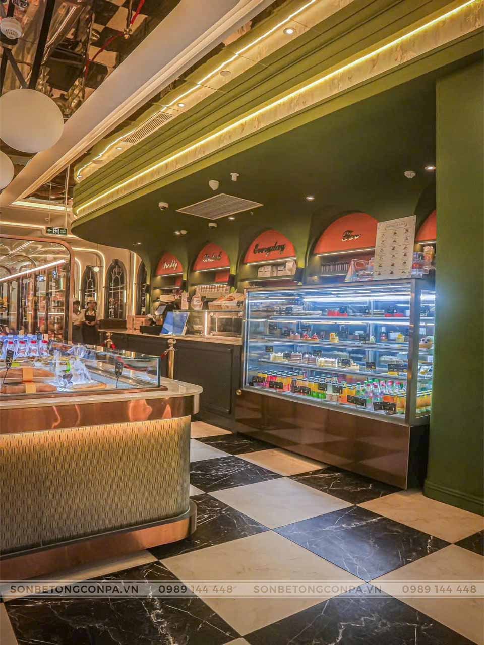 Paris Levain Boulangerie & Cafe Quầy trưng bày tại Paris Levain