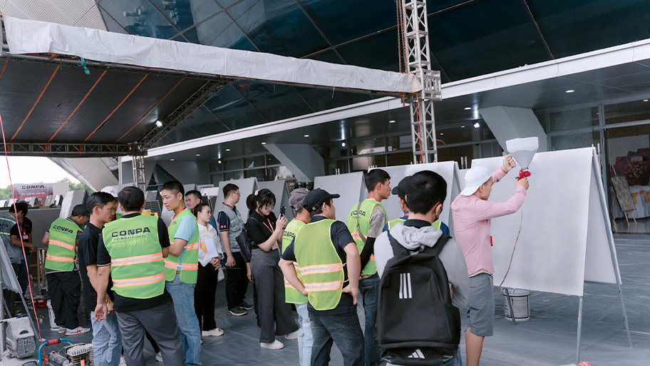 Conpa sở hữu 100 đội ngũ thi công trên toàn quốc