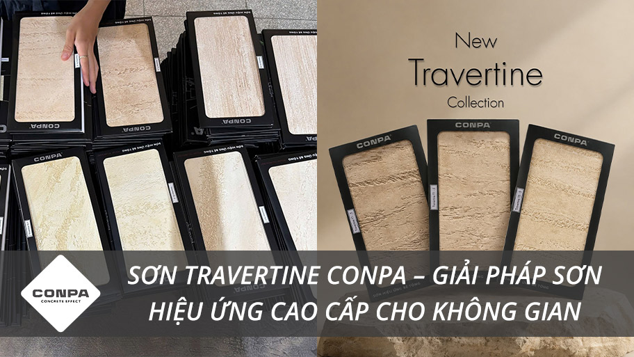 Sơn travertine conpa