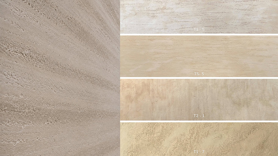 Sơn Travertine mang đến hiệu ứng chân thực