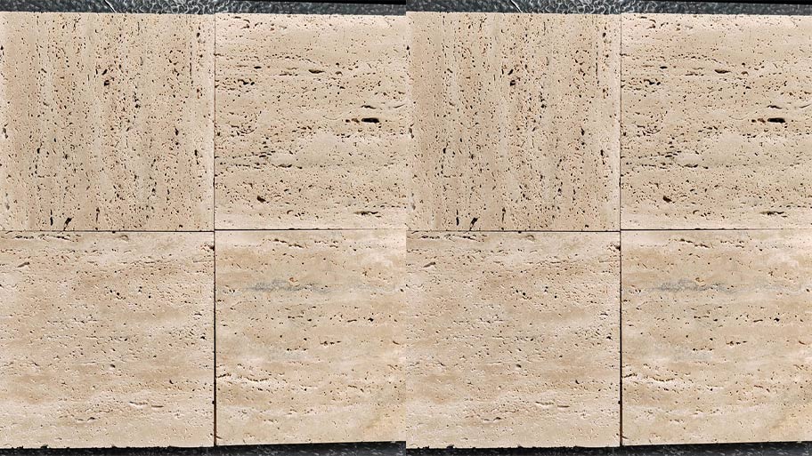 Nhược điểm của travertine tile là có lỗ khí nhỏ