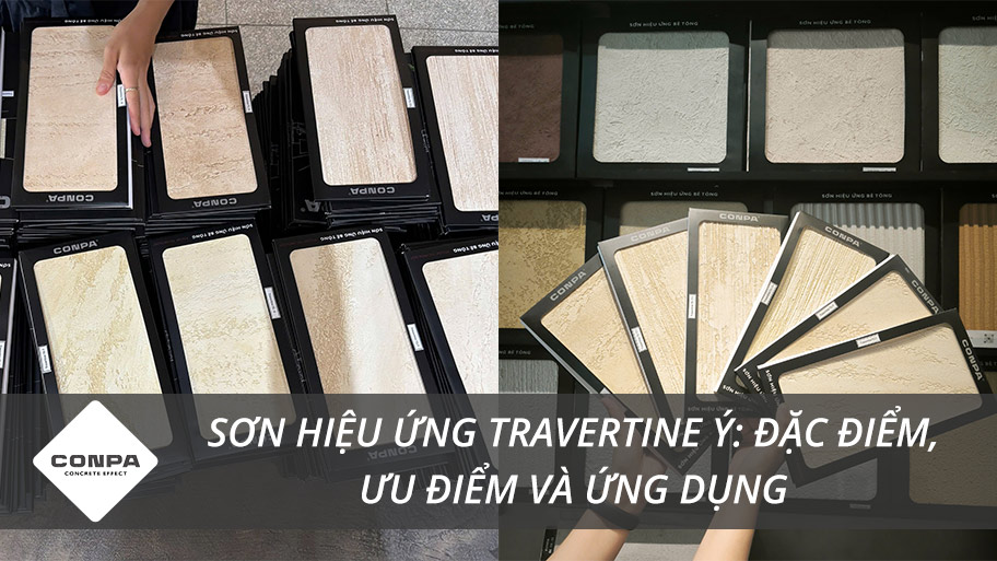 Sơn travertine Ý