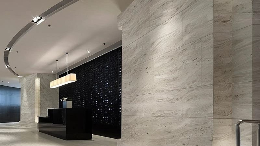 Ứng dụng đá travertine để ốp tường