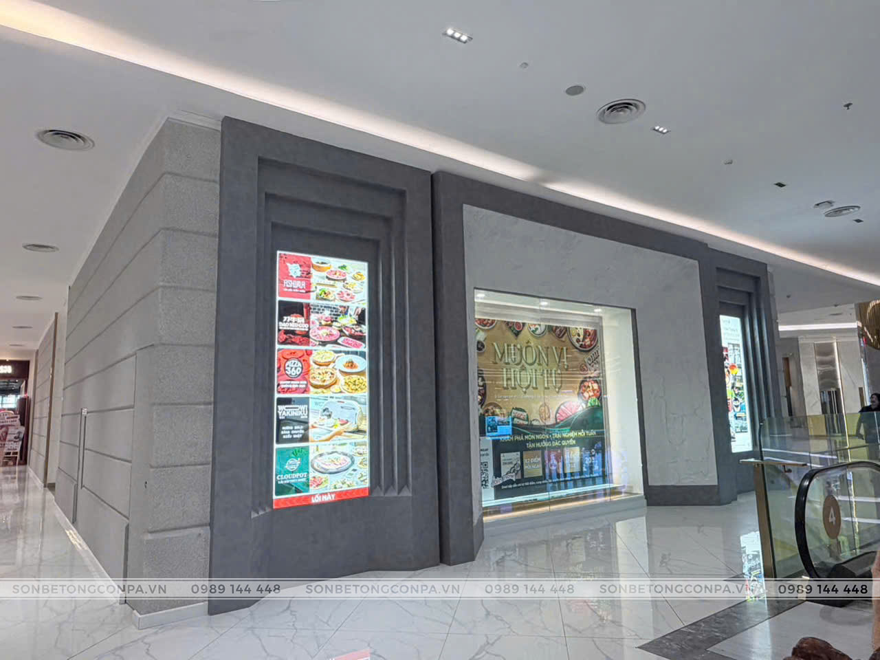 Không gian Thiso Mall Sala hiện đại, tinh tế